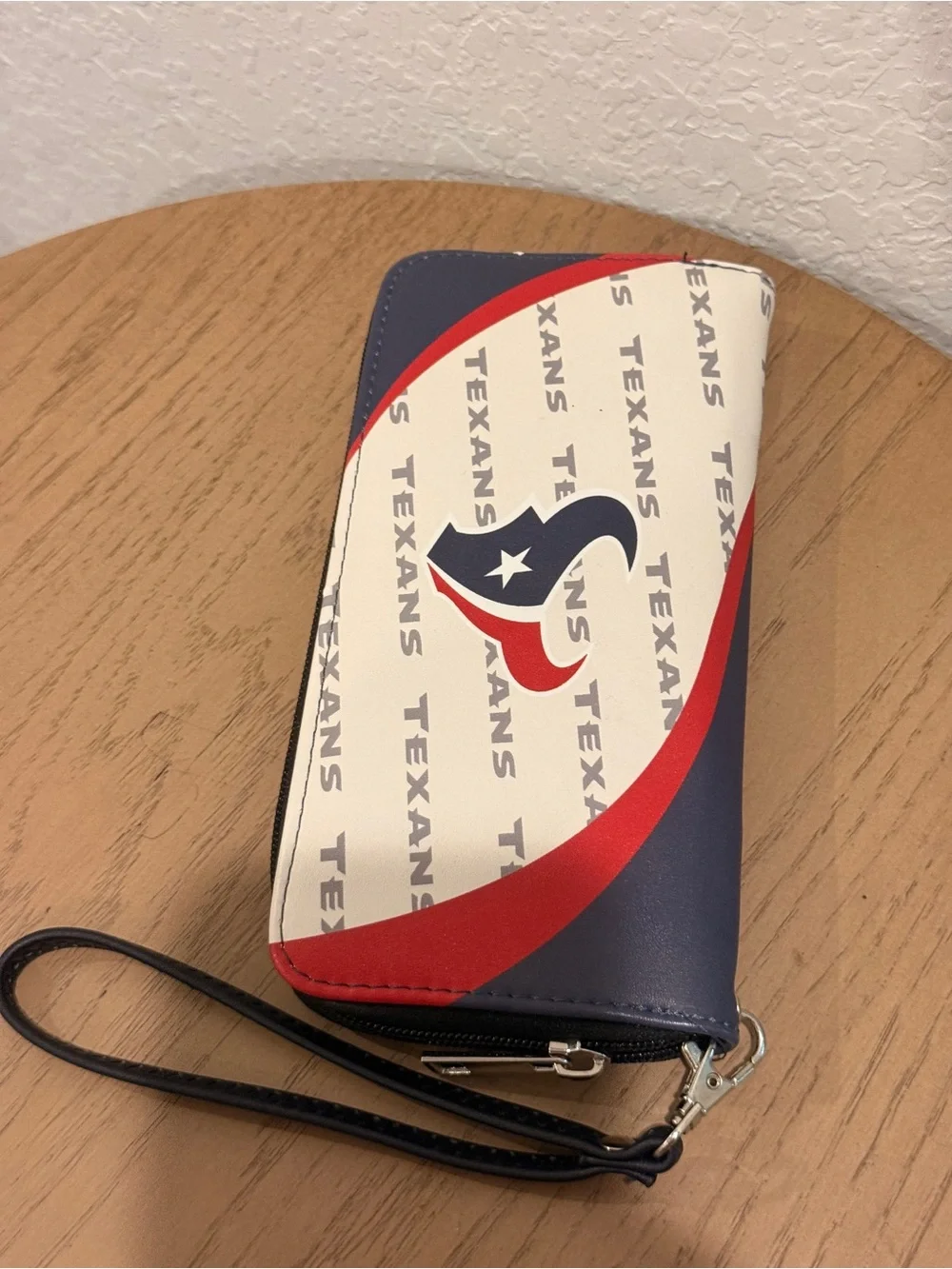 Houston Texans Navy Wristlet Wallet